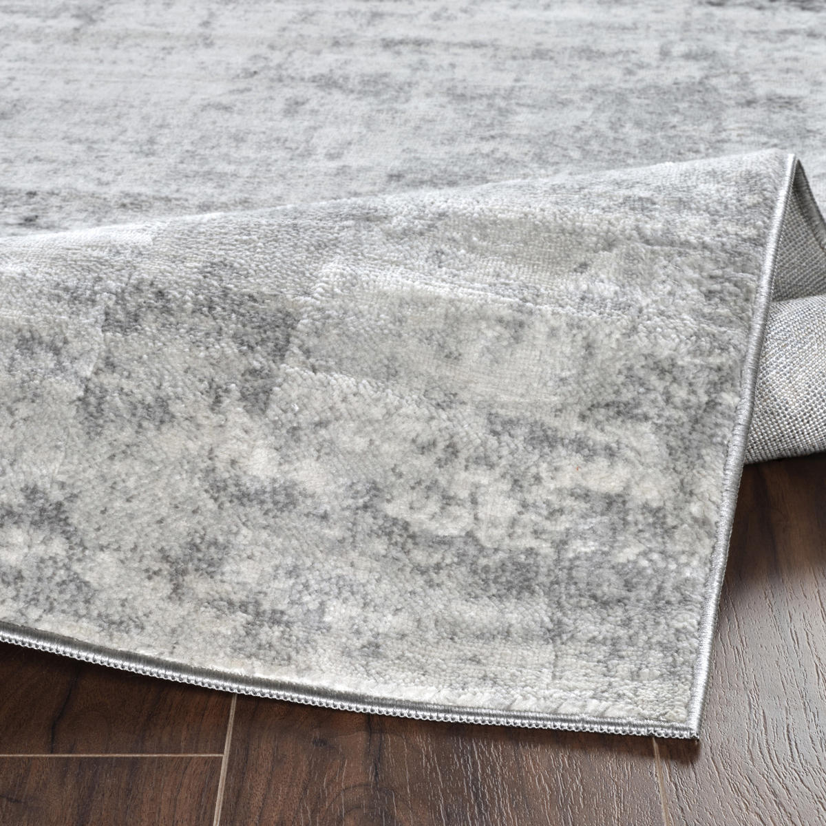 KURZFLORTEPPICH 80/220 cm Grau - Anthrazit, Naturmaterialien/Textil (80/220cm) - LIVABLISS
