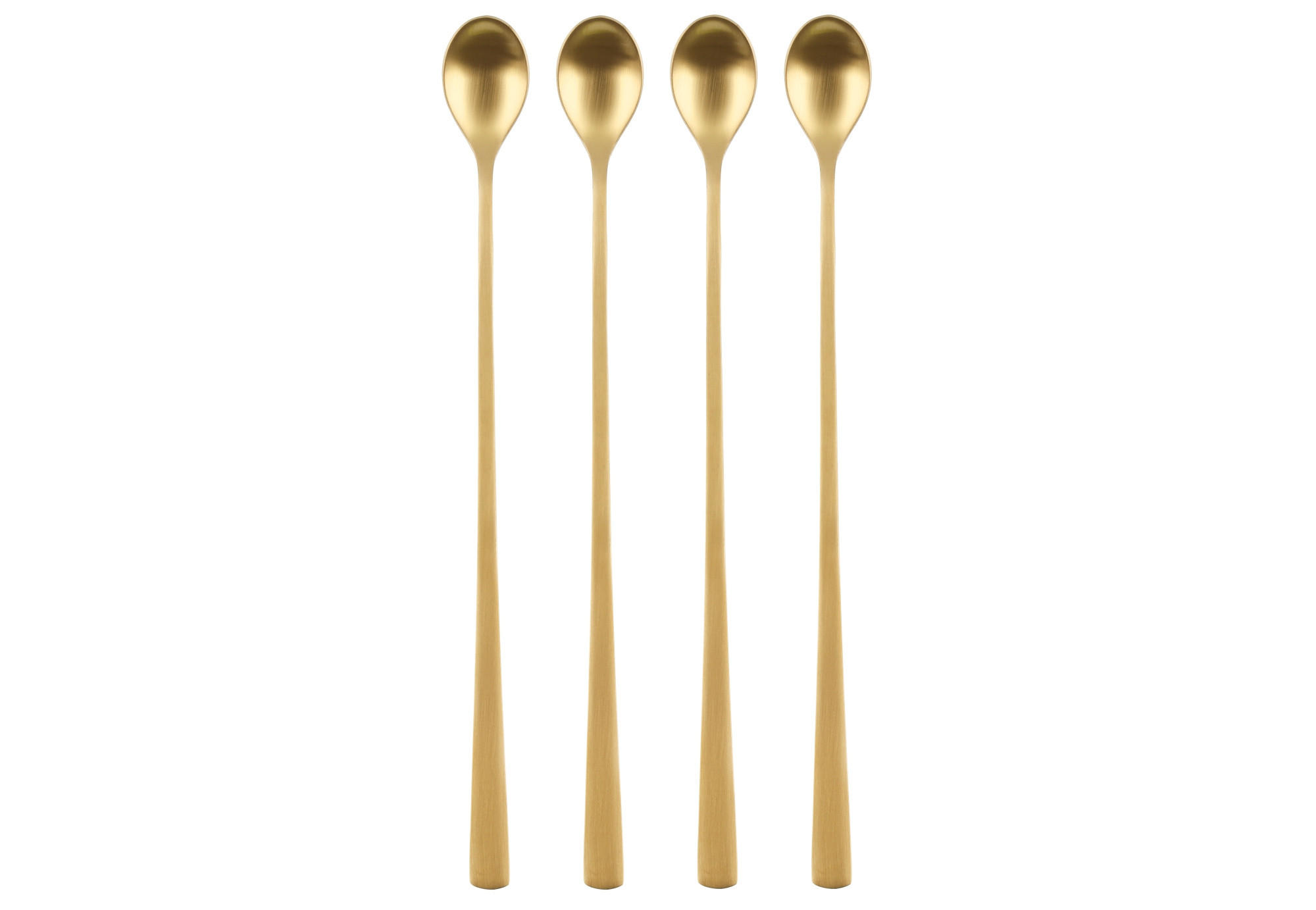 SMOOTHIELÖFFEL 4er-Set 26 cm - Goldfarben, Metall (7/31/3cm)