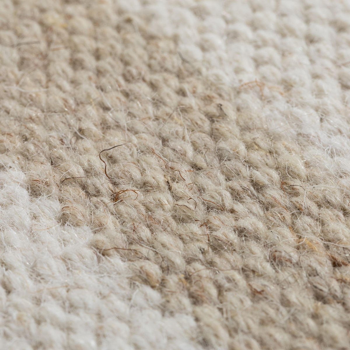 HANDWEBTEPPICH 200/250 cm Habo breite Streifen - Beige, Naturmaterialien (200/250cm) - Steffensmeier