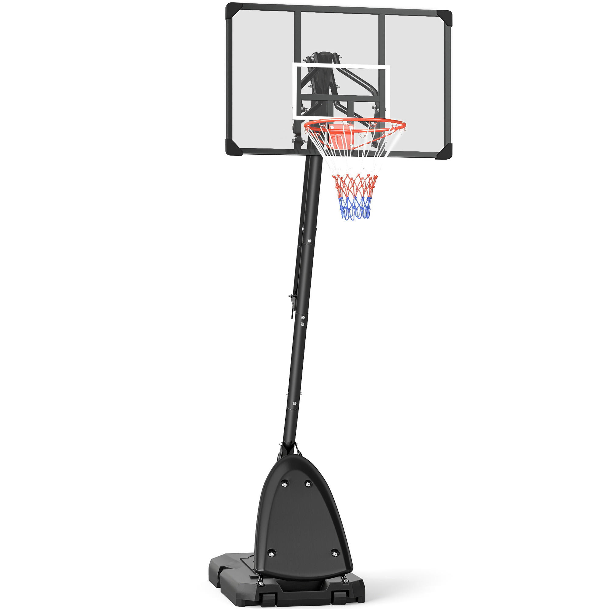 BASKETBALLKORB - Schwarz, Metall (70.5/111cm) - SPORTNOW