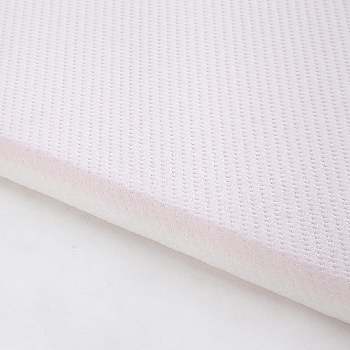 MATRATZE Mittlere Festigkeit H3,Maschinenwaschbar, 5 cm dick –160x200cm - Weiß, Textil (160/200cm) - KOMHTOM