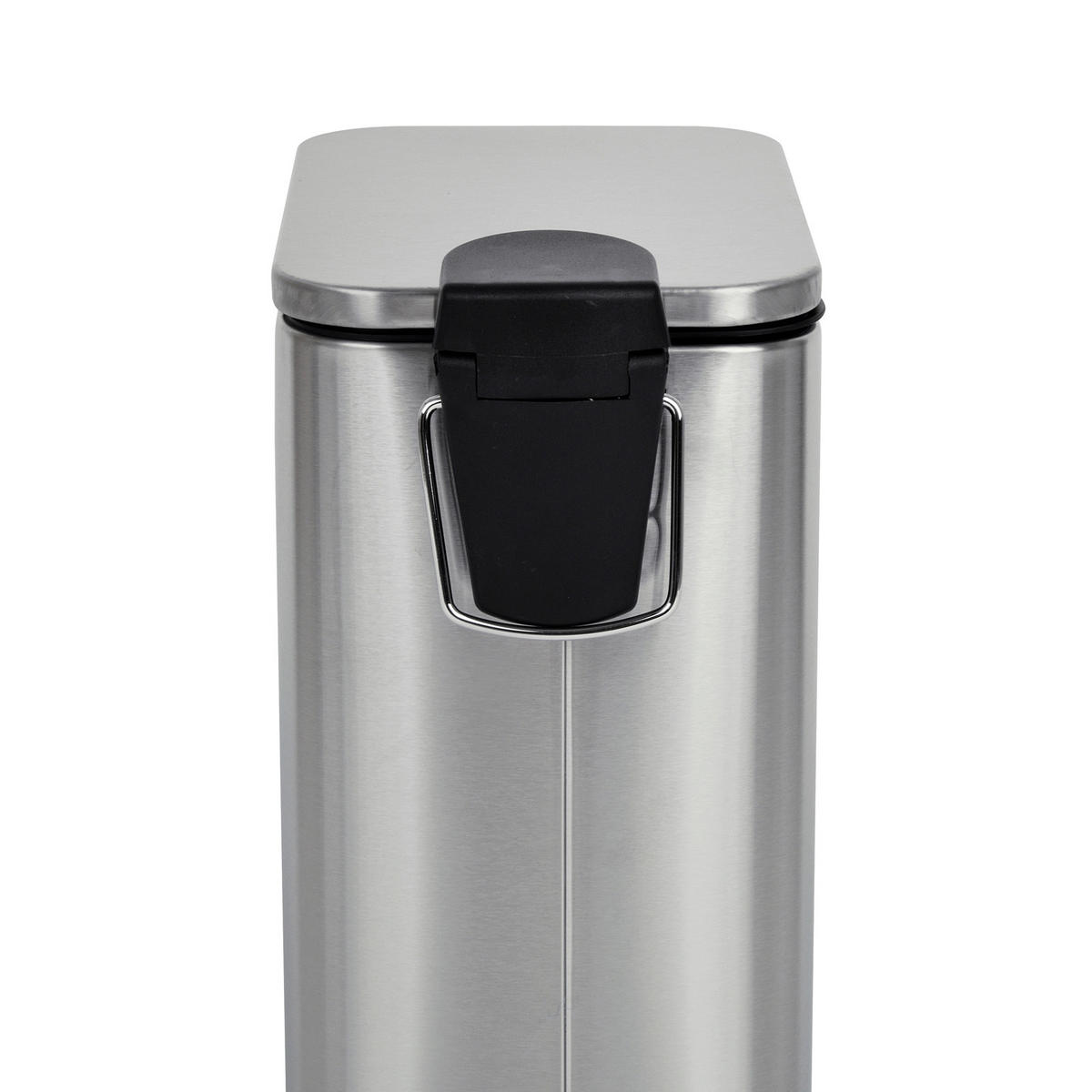 MÜLLEIMER ST5 5L Silber - Silberfarben, Metall (14/28/29cm) - SVITA
