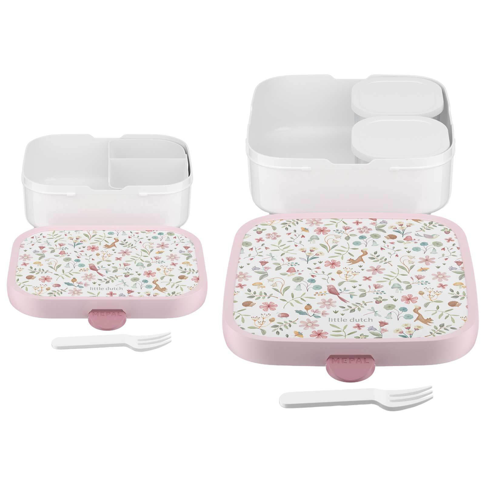 BROTDOSEN-SET Campus (2025) Fairy Wonders 2er Set - Weiß/Rosa, Kunststoff (1/1/1cm) - Mepal