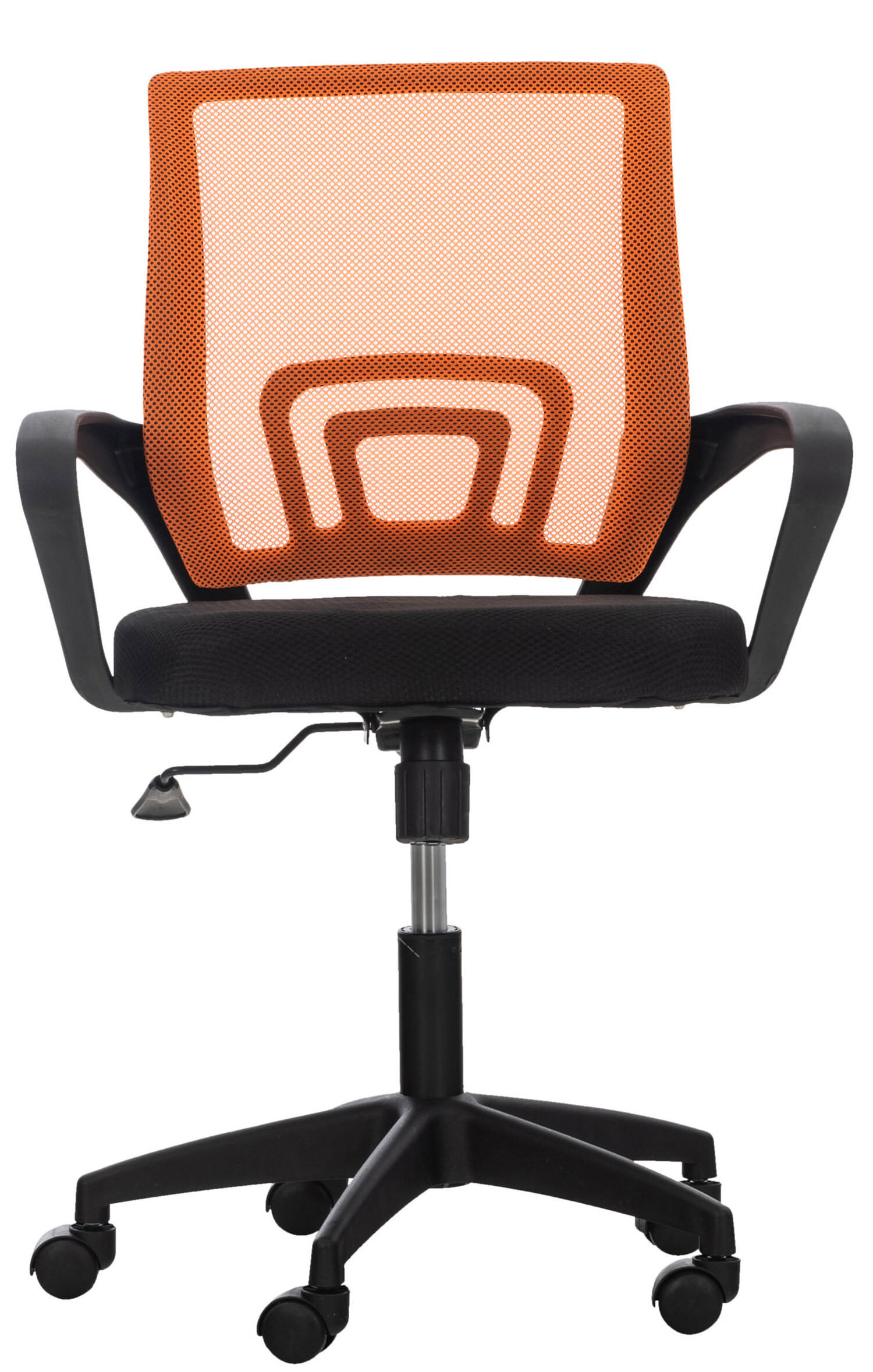 BÜROSTUHL Audrey mit Netzbezug, Orange - Orange, Kunststoff/Textil (62/95/50cm) - TPFLiving