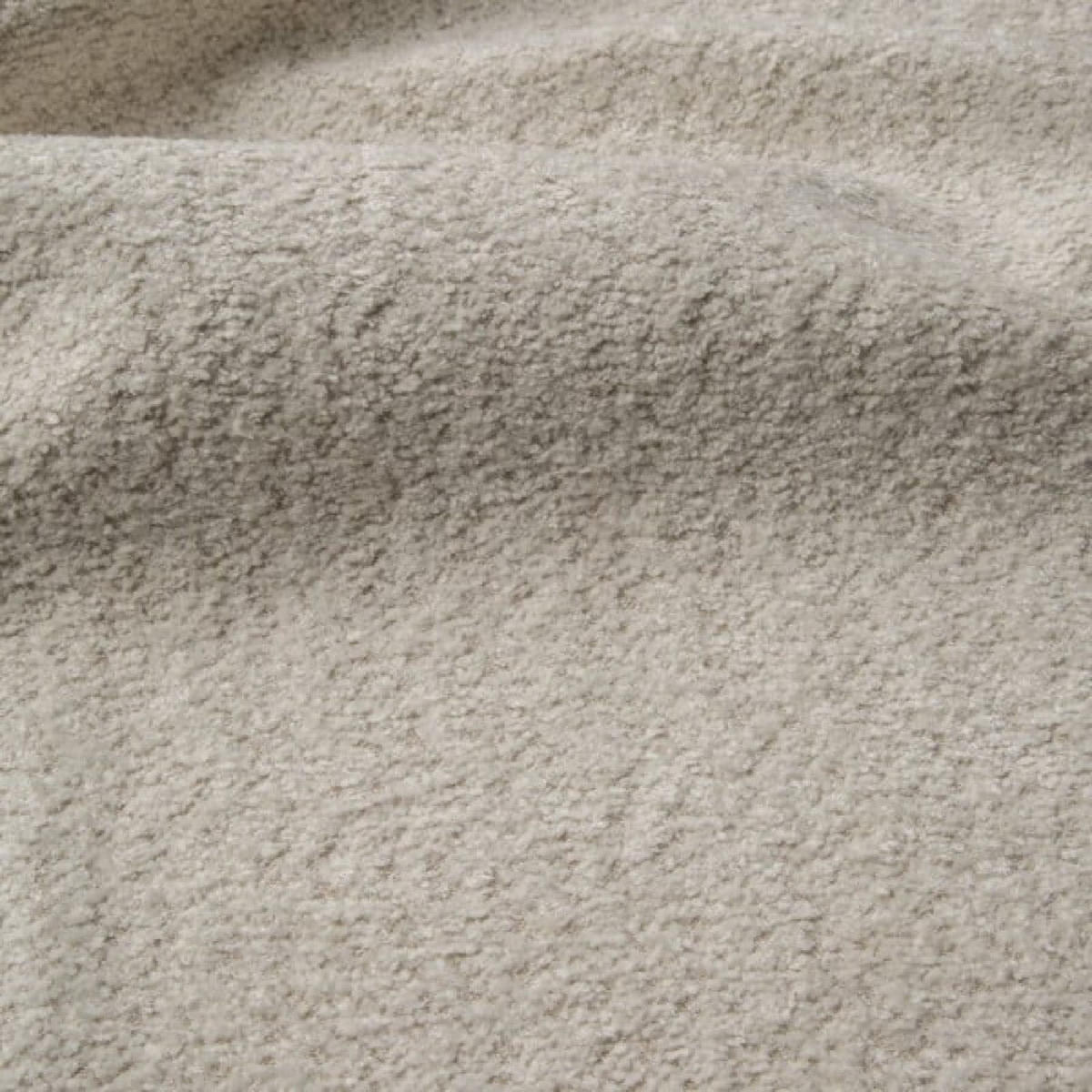 SESSEL Creme EVA Breites Rückenlehne Bouclé - Ecru, Textil (82/74/74cm) - Sepro Meble