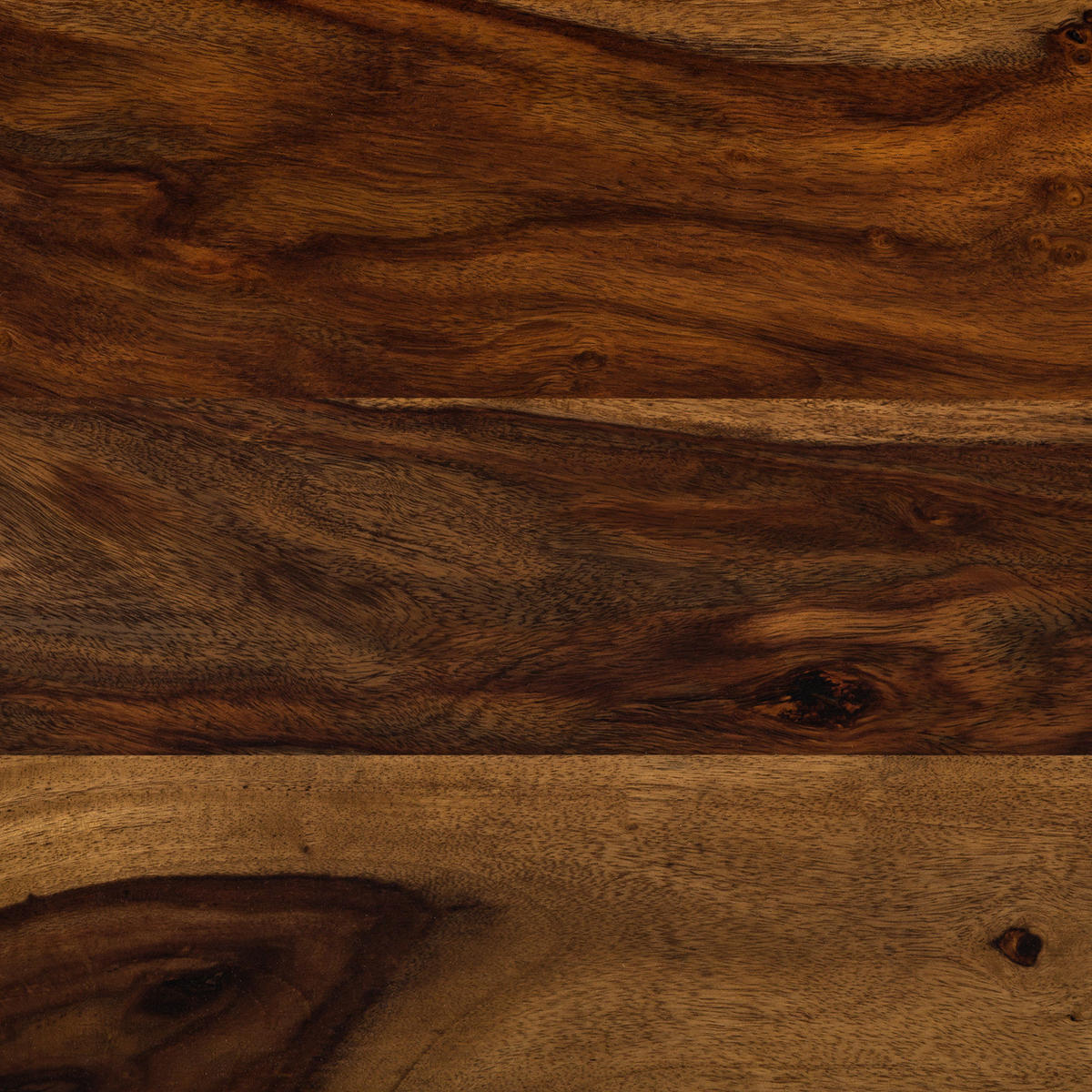 SITZBANK - Sheesham massiv - Sheeshamfarben, Holz (180/45/35cm) - home24