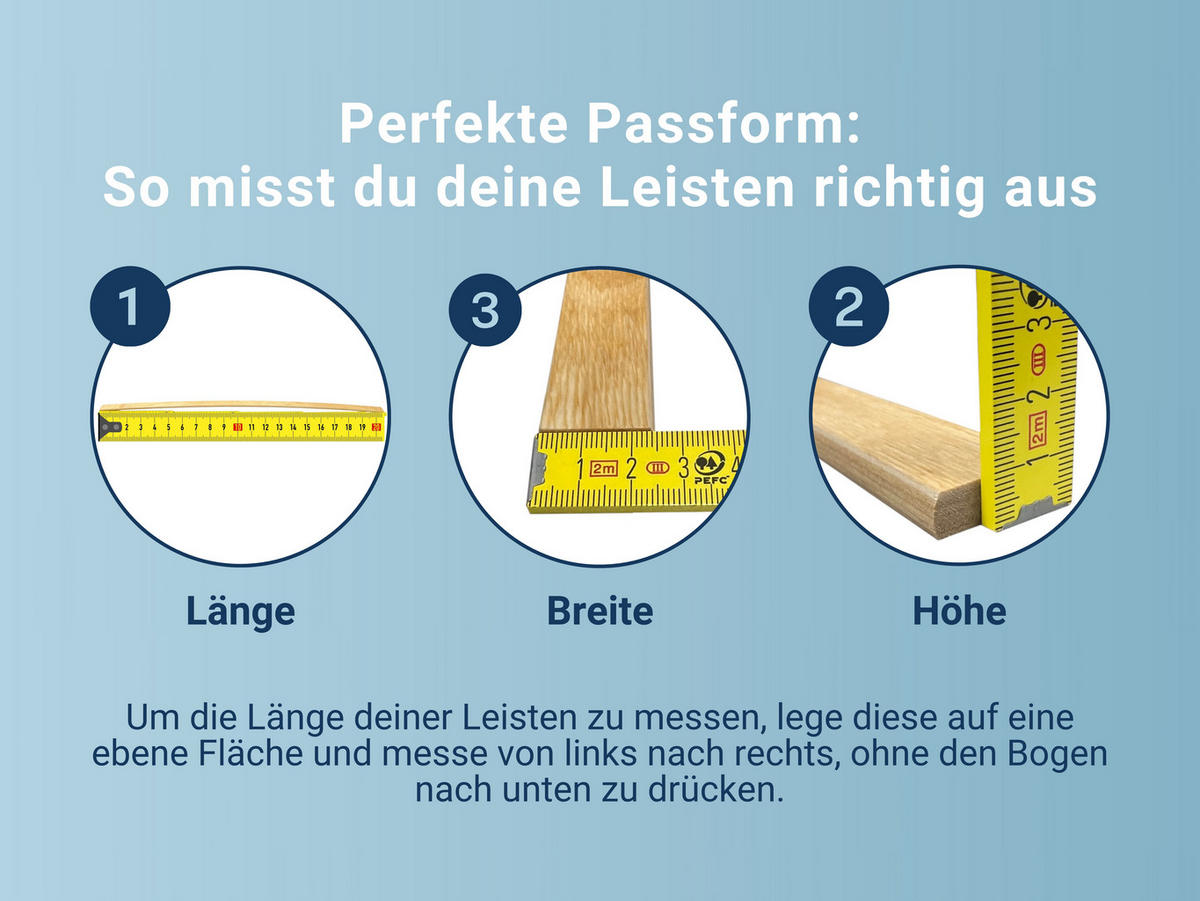 ERSATZ-FEDERHOLZLEISTEN aus Schichtholz im 5er Set passend für viele gängige Lattenroste - Eichefarben, Holz/Holzwerkstoff (2.4/80cm) - Betten-ABC