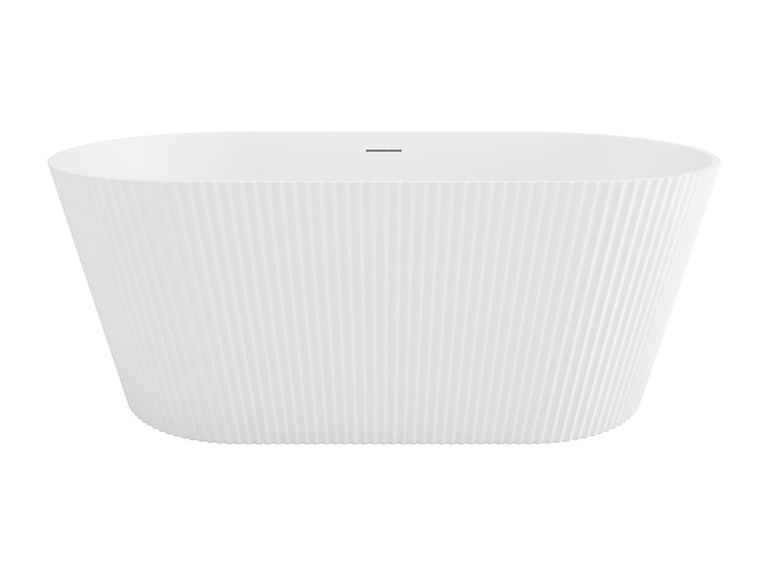 FREISTEHENDE Badewanne - 1 Person - Acryl - Weiß - Weiß, Kunststoff (149.5/58/74cm) - Vente-Unique