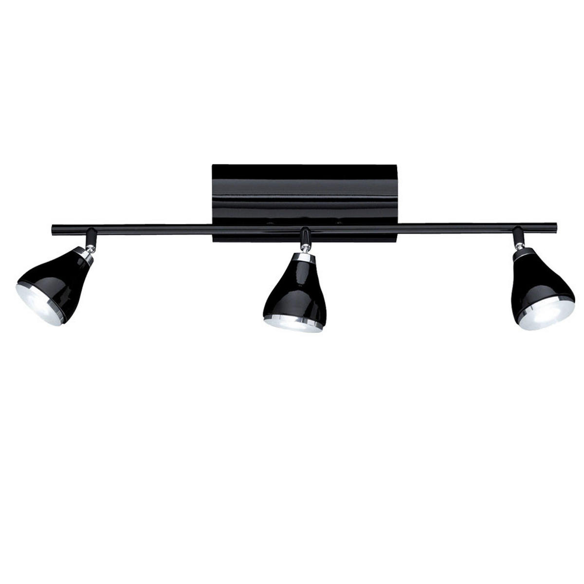 LED DECKENLEUCHTE Metall Schwarz VENICE - Schwarz, Metall (60/20/20cm) - Wofi