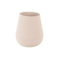 VASE Boaz Grau 22/22/25 cm - Grau, Metall (25cm) - Present Time