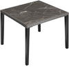 GARTENTISCH Tarent,93,5 x 93,5 x 75 cm,grau - Grau, Kunststoff (93.5/93.5/75cm) - tectake