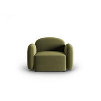 SESSEL Blair aus Samt hellgrün - Hellgrün, Textil (87/80/119cm) - Micadoni