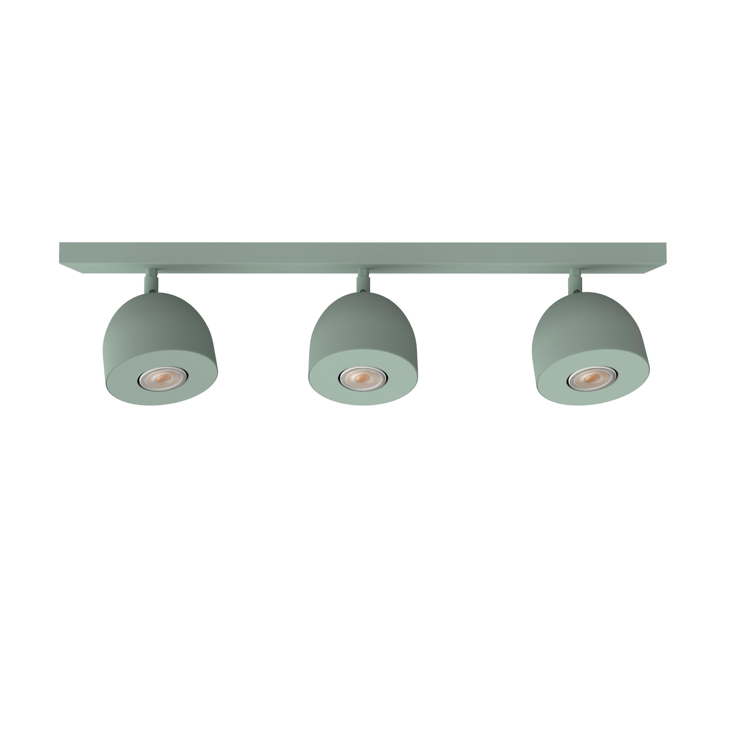 DECKENLEUCHTE Campanella X3 - Grün, Metall (6.5/69/18cm) - Lumicom