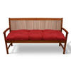 BANKPOLSTER Flair BK 120/50/8cm Rot - Rot, Textil (50/10/120cm) - Beautissu 