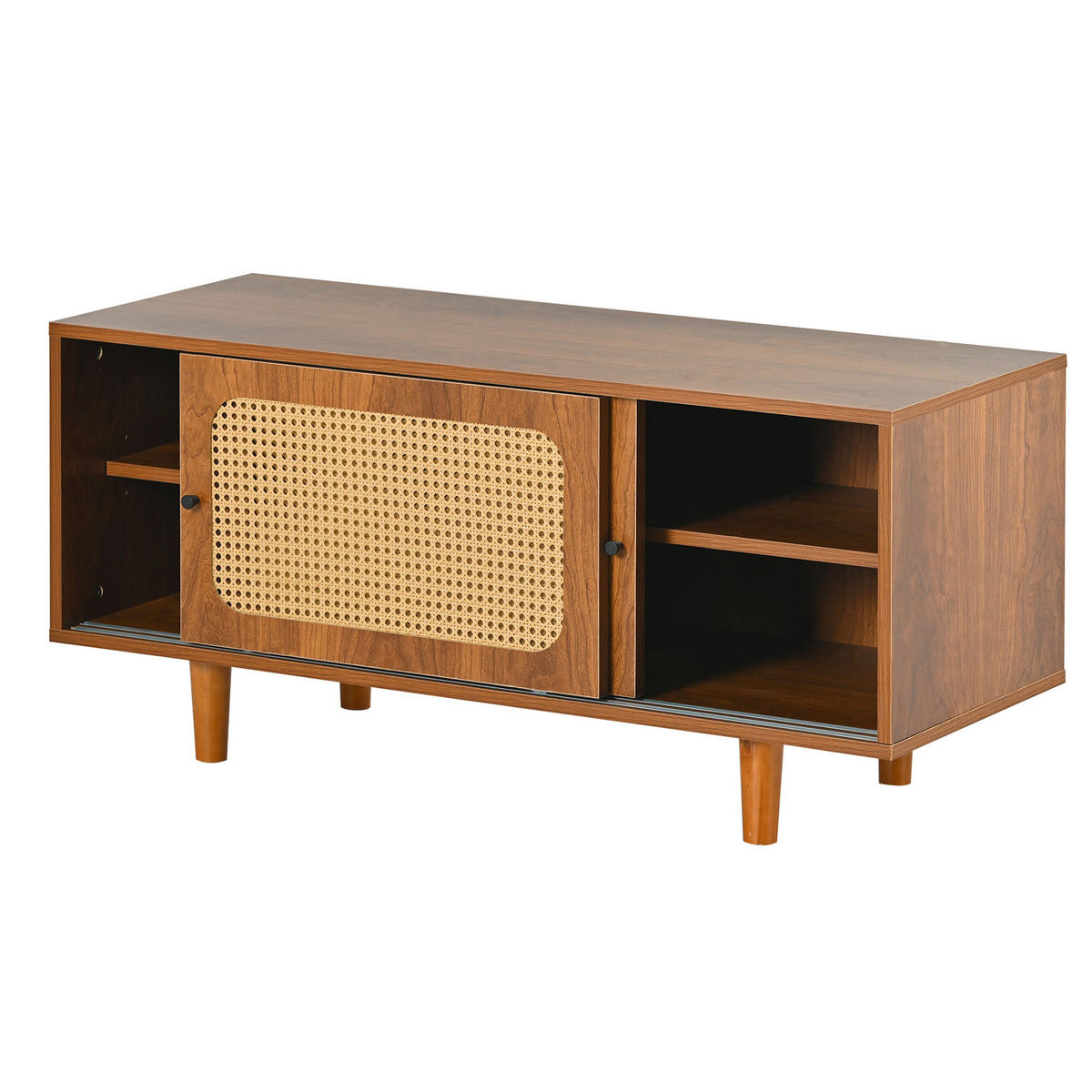 SCHUHSCHRANK Braun 104/40/48 cm - Braun, Holzwerkstoff (40/48/104cm) - Urban Meuble