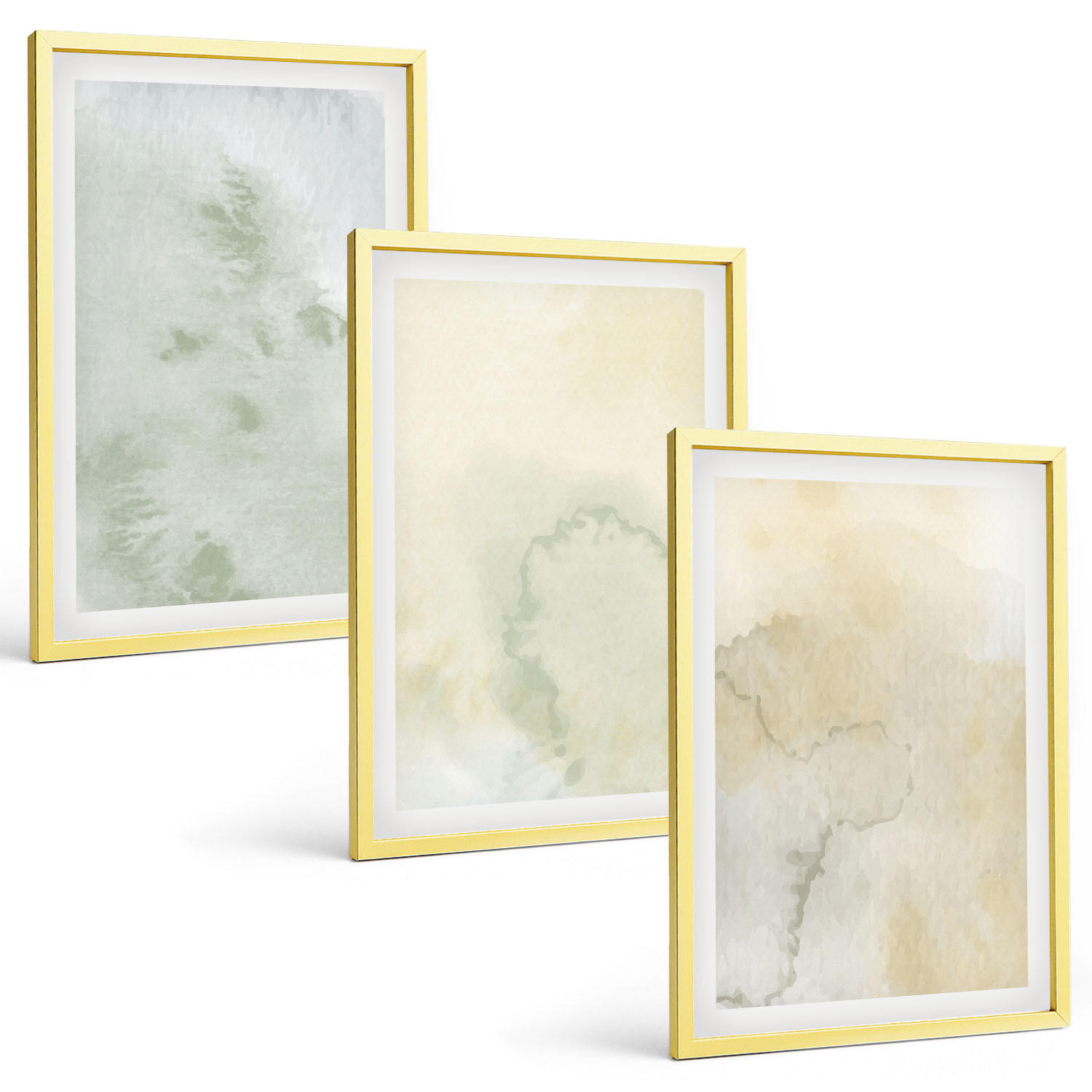 Tulup Bilder Gold 40x60 cm