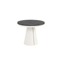 ESSTISCH CALMA Bis - Kaschmir/Beige, Holzwerkstoff/Metall (100/100/76cm) - Meblini