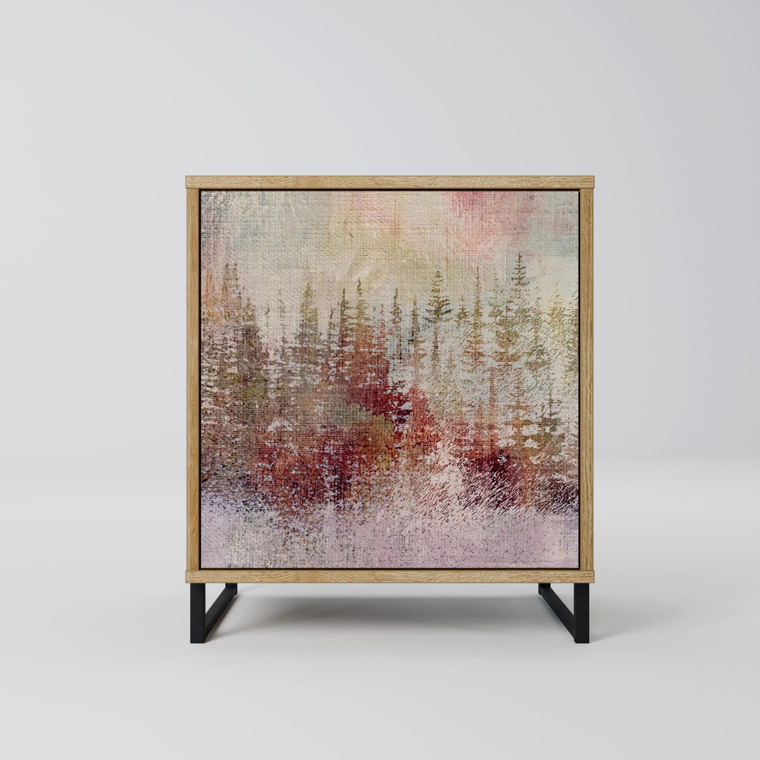 SpaceRebels Sideboard Eiche 57.5x67.5x42 cm