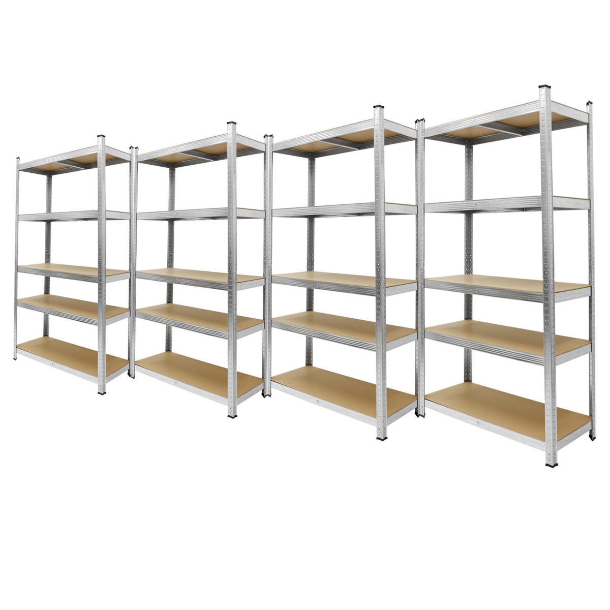 LAGERREGAL 4er Set - Multicolor, Holzwerkstoff (40/180/90cm) - ECD-Germany