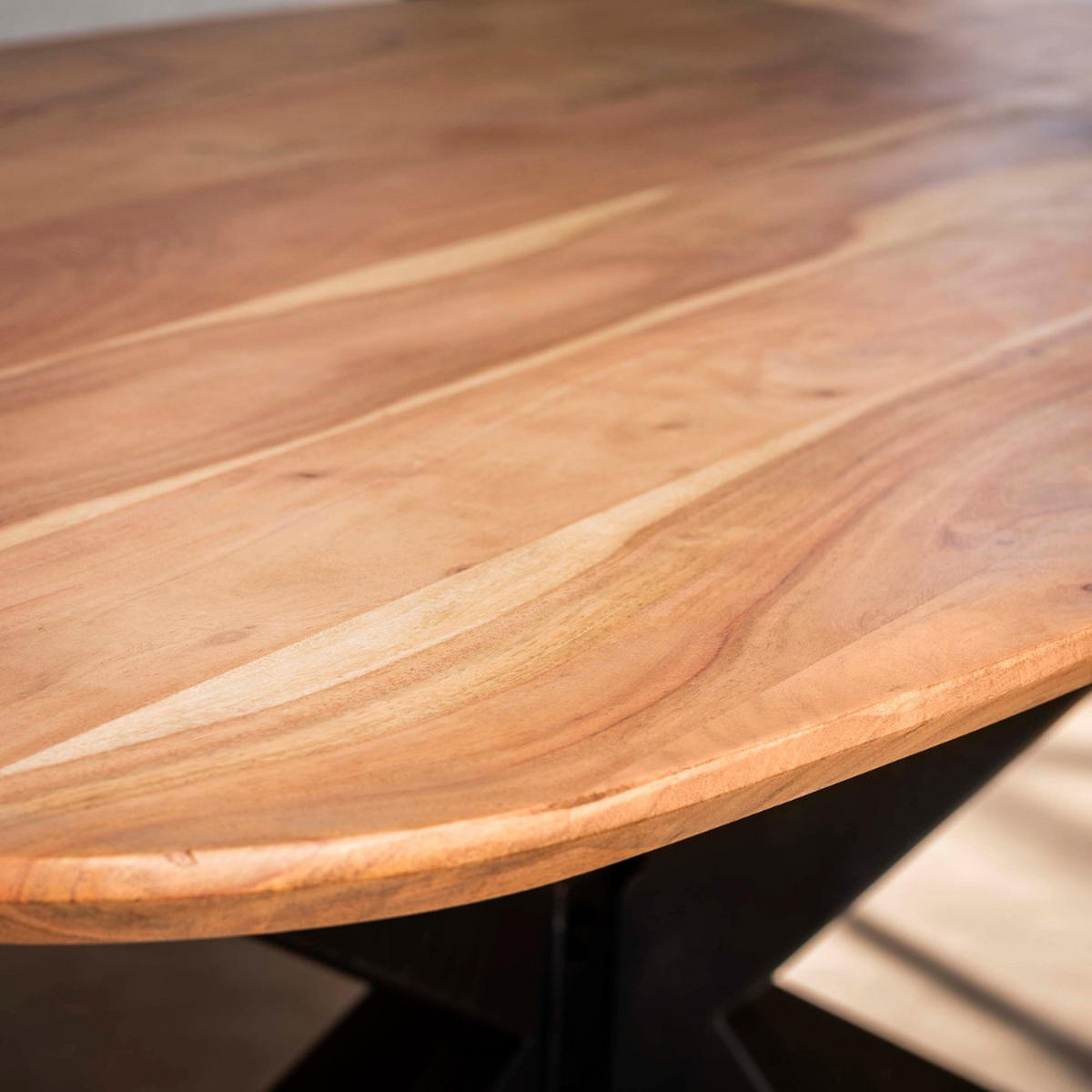 ESSTISCH MAGNUS GRANDE Braun Massivholztisch aus Akazie 215 cm - Braun, Holz (215/105/77cm) - alesvelt