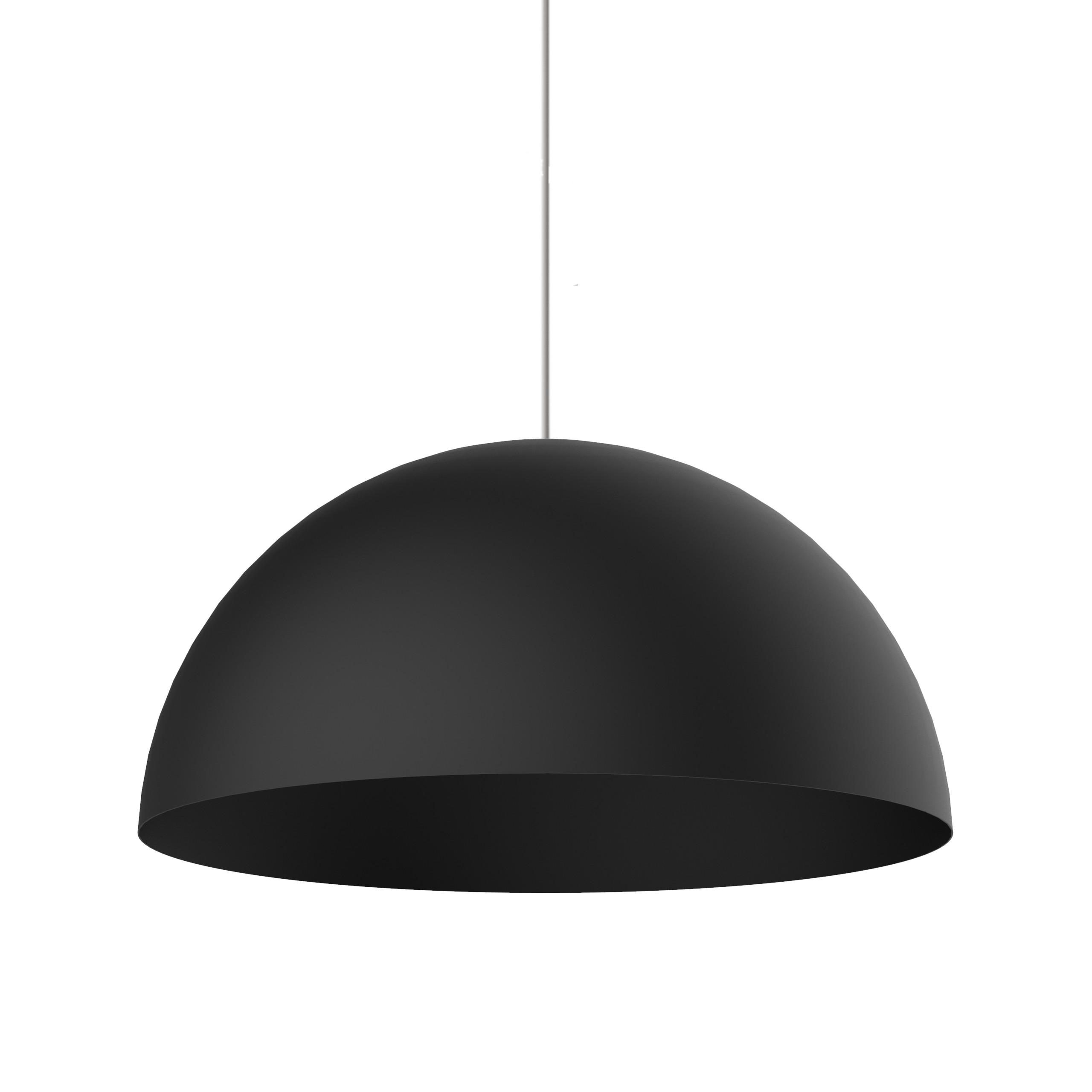 HÄNGELEUCHTE - Schwarz, Metall (40/40/20cm) - Lumicom