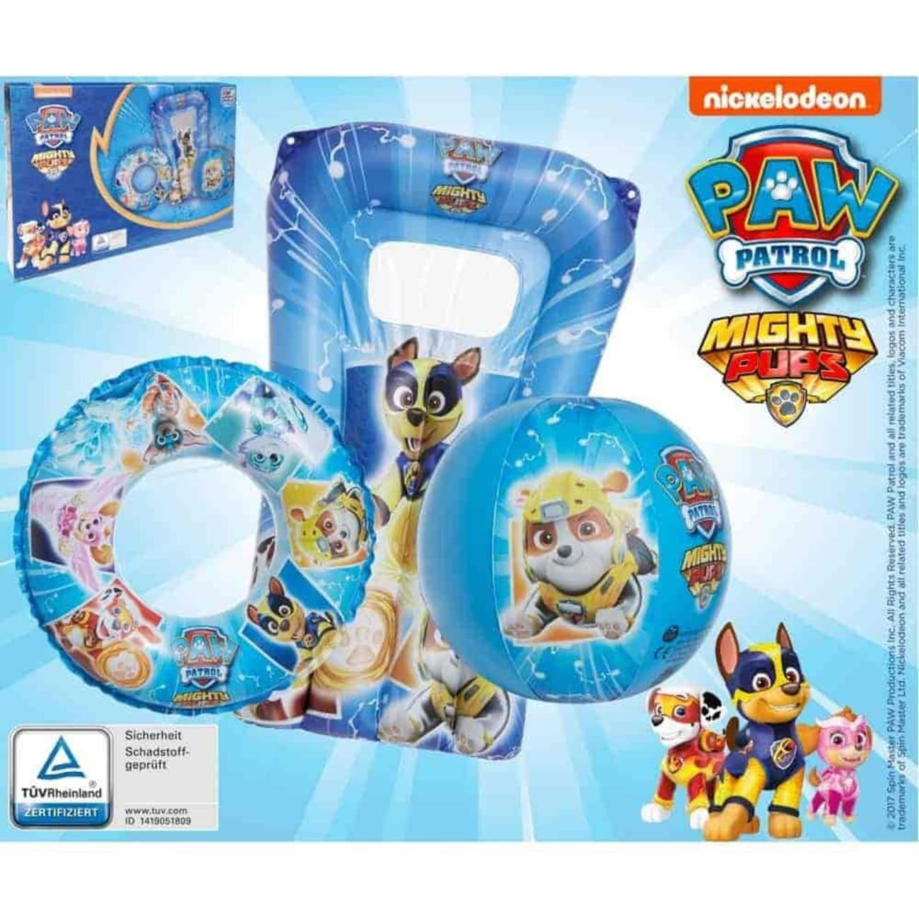WASSERSPIELZEUG Set, 3-teilig, für Kinder - Multicolor, Kunststoff (20/20/10cm) - HappyPeople
