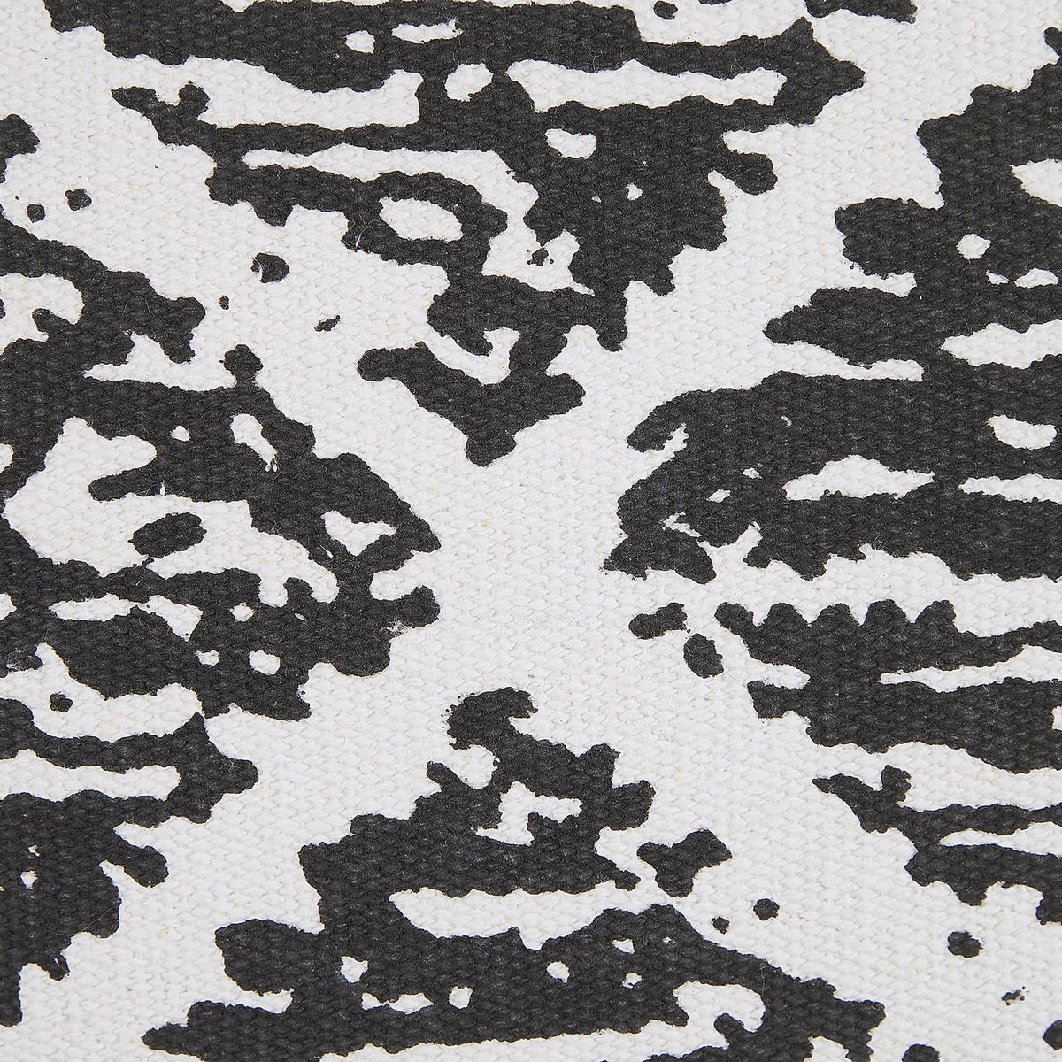 DEKOKISSEN 2er-Set Creme 45/45 cm Hazro - Creme, Naturmaterialen/Textil (45/45cm) - Beliani