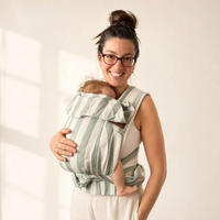 BABYTRAGE Bondolino b.pure - Pastellgrün, Textil (26.5/7.2/38.5cm) - Hoppediz