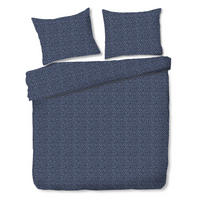 BETTWÄSCHE Drobilis - Dunkelblau, Textil (200/220cm) - home&you