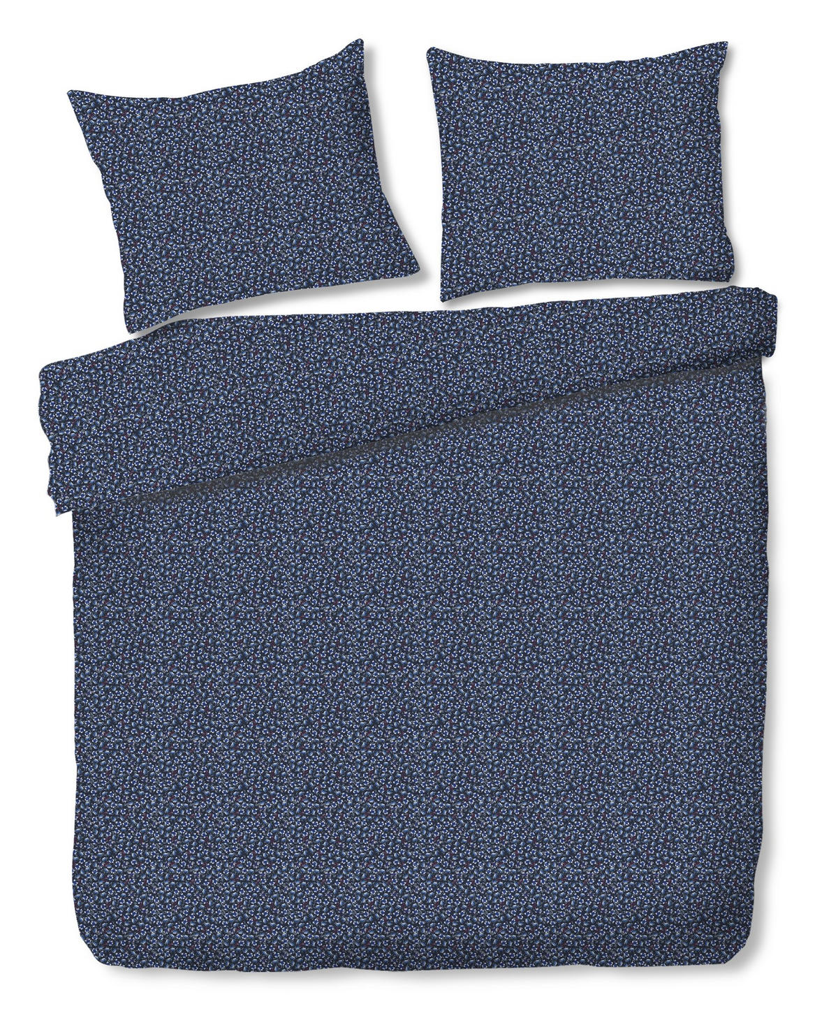 BETTWÄSCHE Drobilis - Dunkelblau, Textil (200/220cm) - home&you