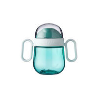 ANTITROPF-TRINKLERNBECHER Mio deep turquoise 200 ml - Türkis, Kunststoff (0.2L) - Mepal