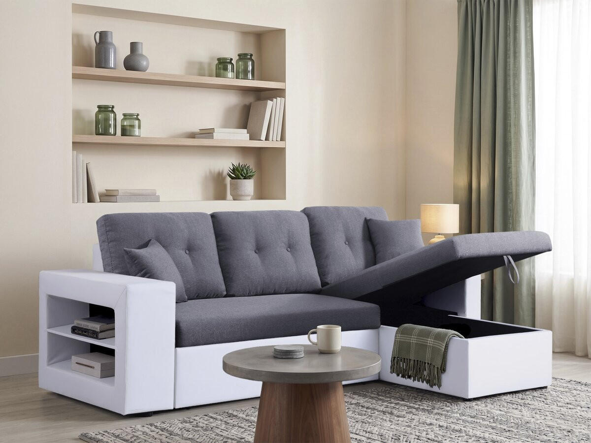 ECKSOFA axel Grau - Multicolor, Textil (146/233cm) - Habitat Garten