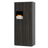 AKTENSCHRANK Amira T10 Avola Anthrazit 180/80/40 cm - Anthrazit, Holzwerkstoff (80/180/40cm) - SIMPLYFURN