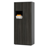 AKTENSCHRANK Amira T10 Avola Anthrazit 180/80/40 cm - Anthrazit, Holzwerkstoff (80/180/40cm) - SIMPLYFURN