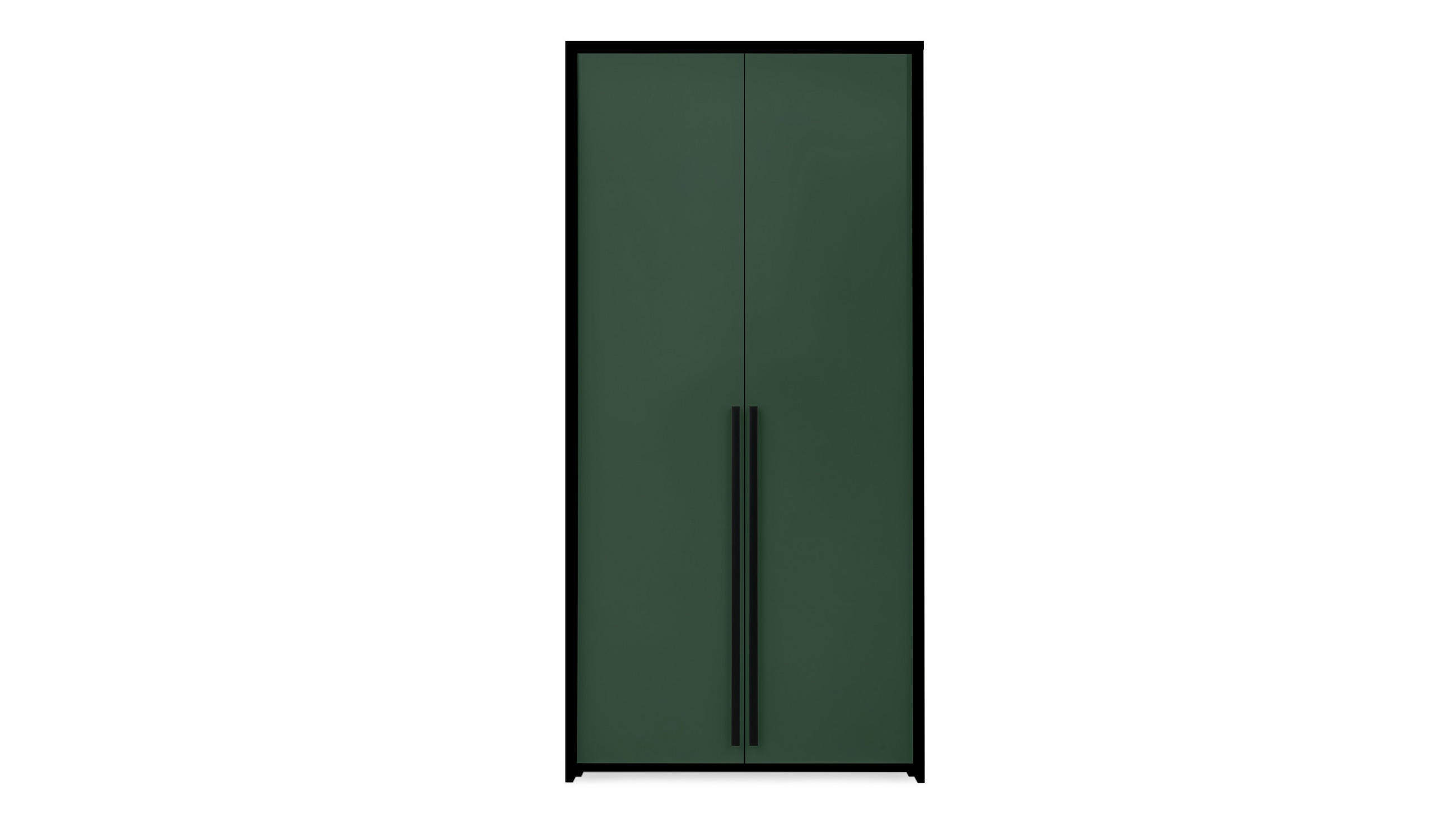 Masseno Drehtürenschrank Grün 105x217x65 cm