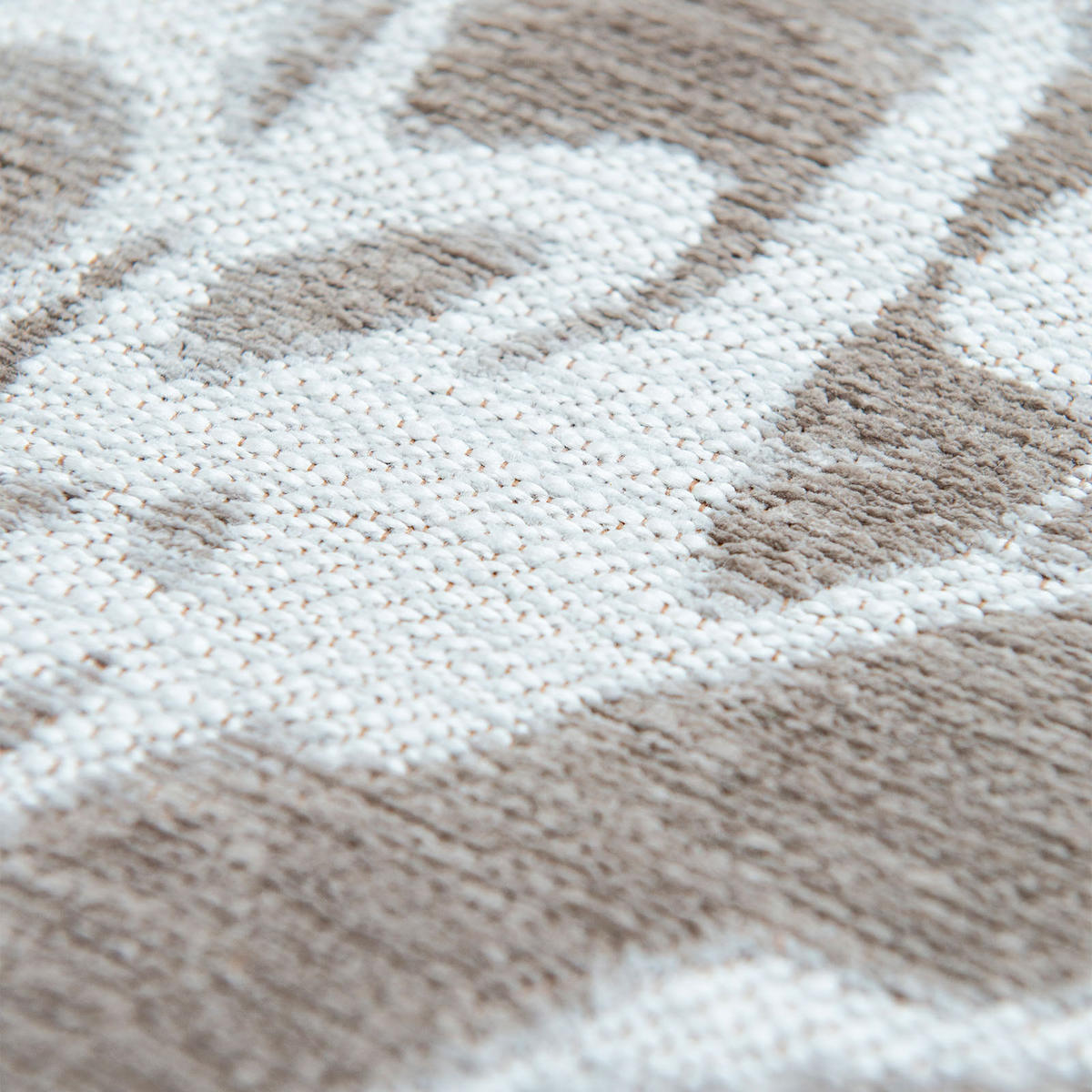 TEPPICH Flachgewebe GRAVEL Grau 140 x 200 cm - Grau, Textil (140/200cm) - Novatrend