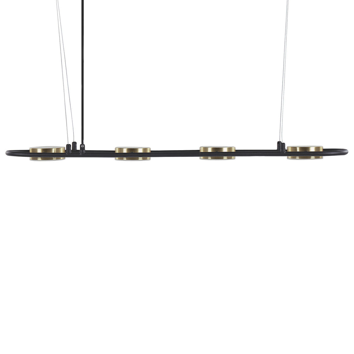 HÄNGELEUCHTE Mali 13/85/159 cm - Schwarz, Metall (13/85/159cm) - Beliani