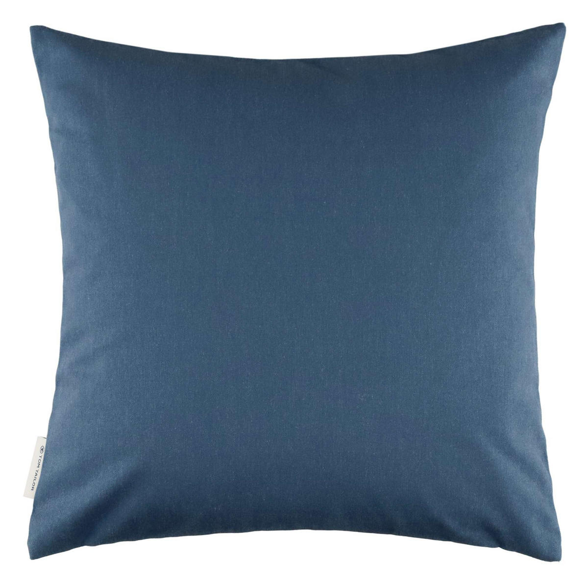KISSENHÜLLE MODERN WAVES - Dunkelblau, Textil (45/45cm) - Tom Tailor
