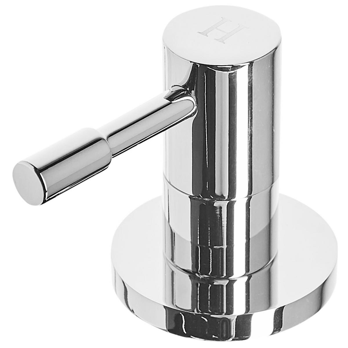 SPÜLBECKENHAHN Silber Sipi - Silberfarben, Metall (5.5/27/16cm) - Beliani