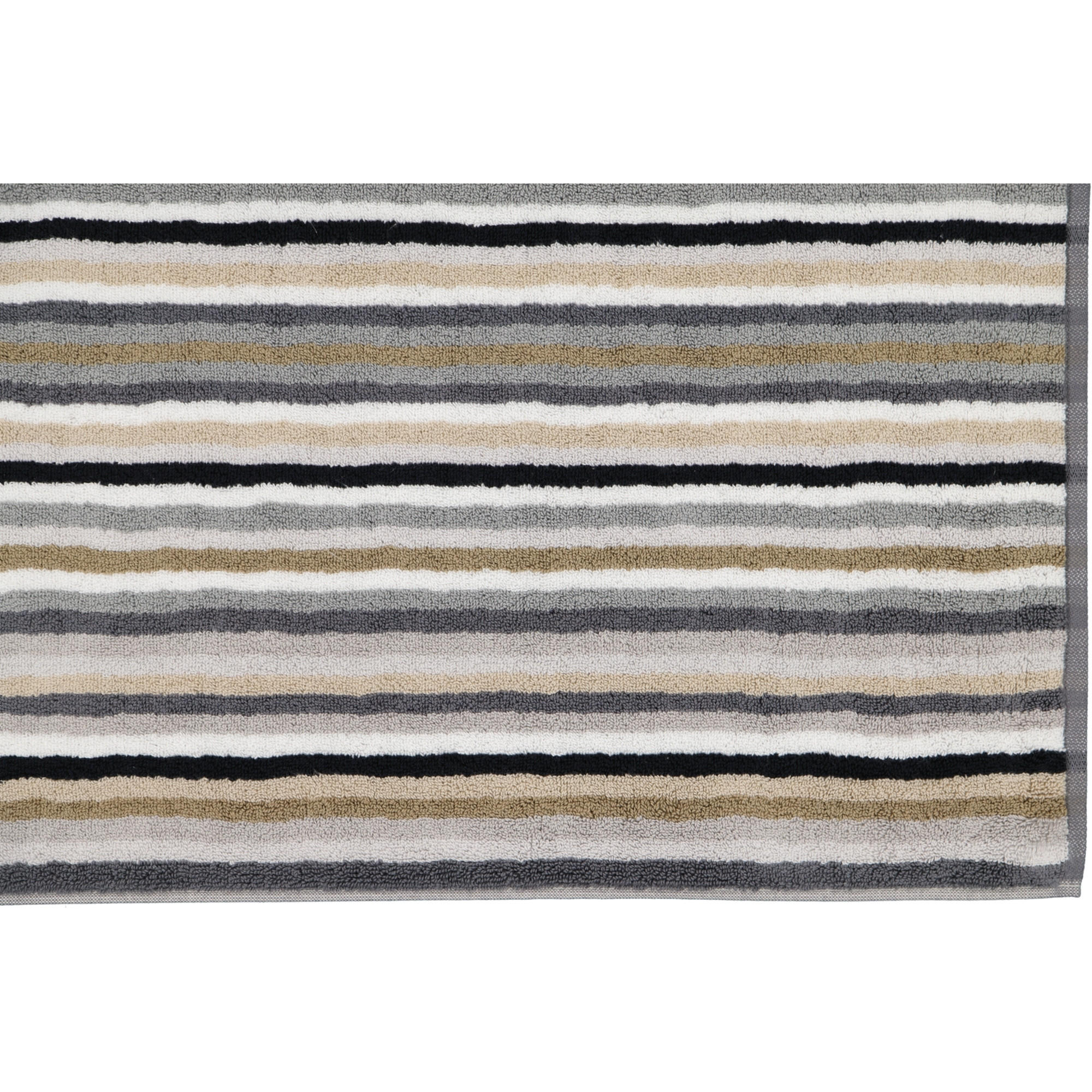 BADEMATTEN LIFE STYLE 7048 KIESEL - 37 - Multicolor, Textil (50/80cm) - Cawoe
