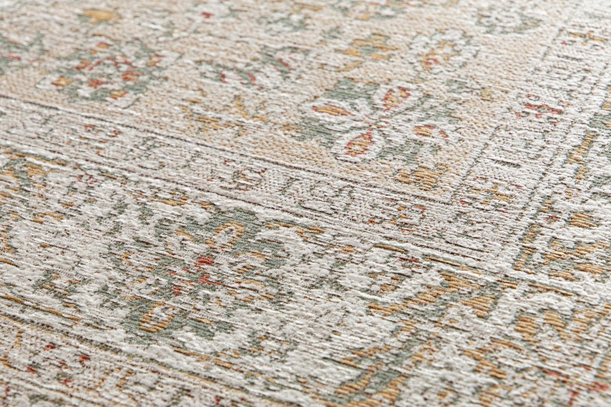 TEPPICH aus recycelten Fasern im Designstil grün - Grün, Textil (200/290cm) - AFK Living