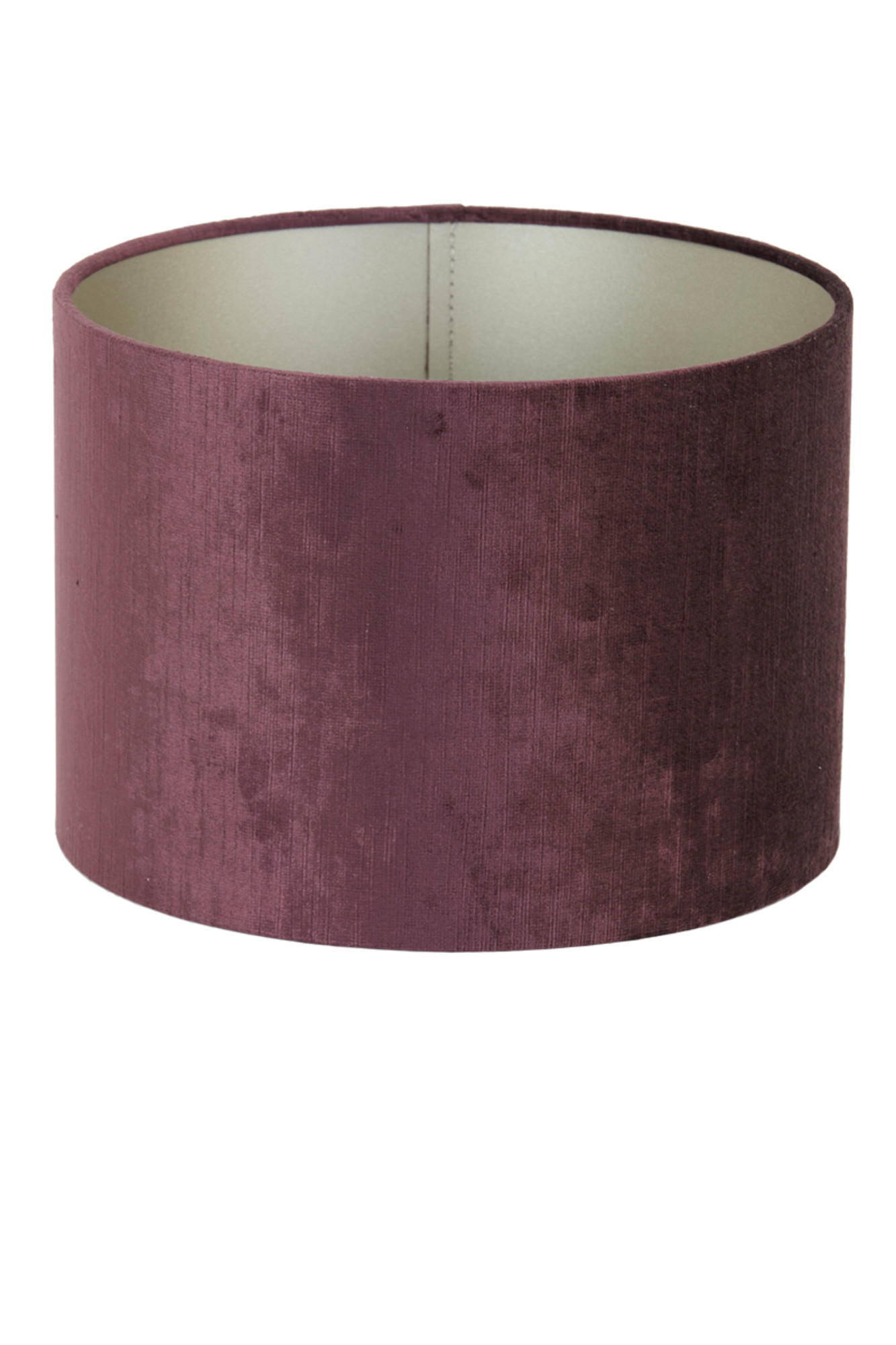 LAMPENSCHIRM Gemstone Violet Ø40/30 cm - Lila, Textil (40/40/30cm) - Light & Living