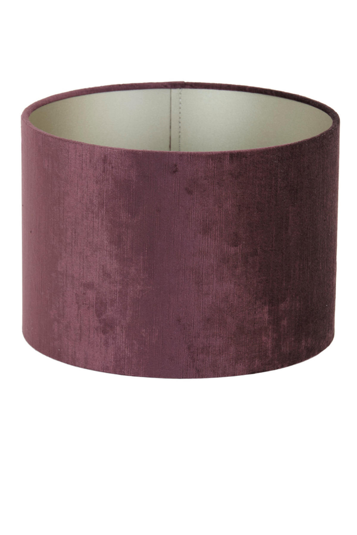 LAMPENSCHIRM Gemstone Violet Ø40/30 cm - Lila, Textil (40/40/30cm) - Light & Living