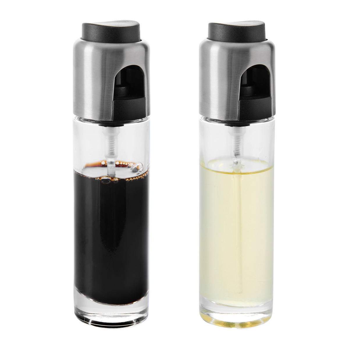 ÖLSPRÜHER Ivana Transparent, 2-teilig - Transparent, Glas (1/1/1cm) - Mömax