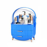 KOSMETIKORGANIZER Carr Ⅲ 26/16/38 cm - Dunkelblau, Kunststoff (16/38/26cm) - Nettlife