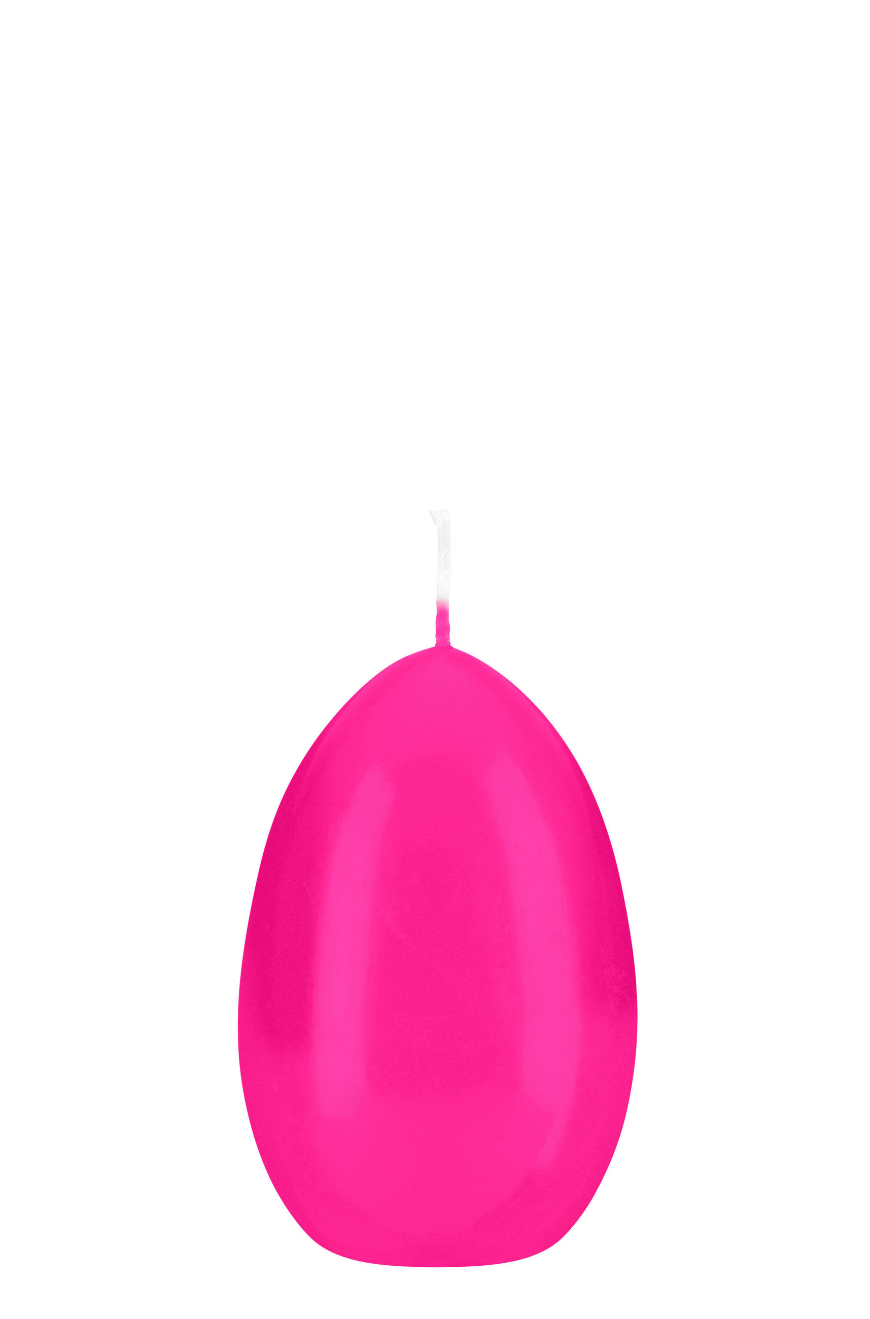 EIKERZEN Klarlack Fuchsia Pink 90 x Ø 60 mm, 6 Stück - Pink, Paraffin (6/9/9cm) - Kopschitz Kerzen