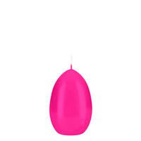 EIKERZEN Klarlack Fuchsia Pink 90 x Ø 60 mm, 6 Stück - Pink, Paraffin (6/9/9cm) - Kopschitz Kerzen