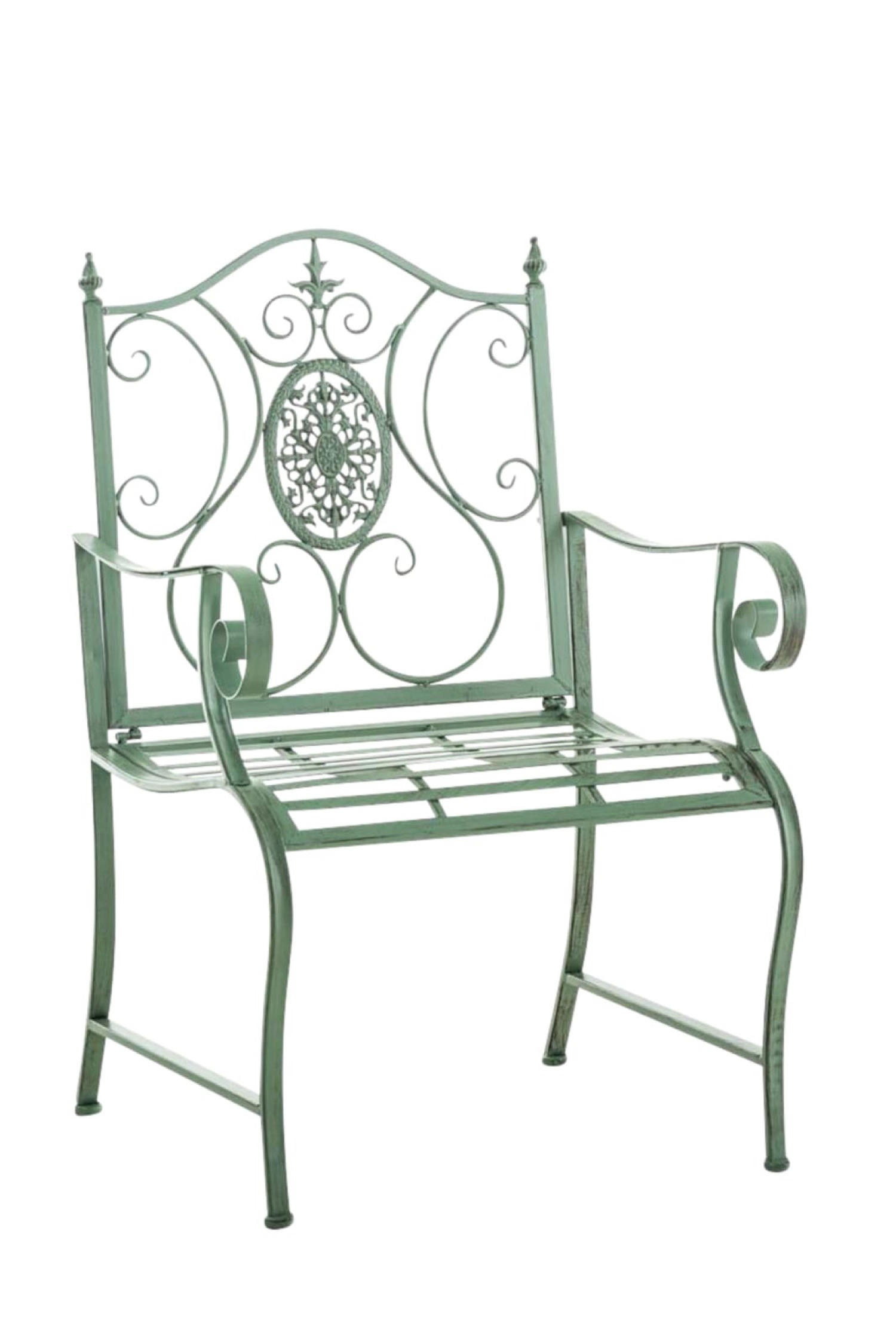 GARTENSTÜHLE Puncho - 2er Set antik-grün - Grün, Metall (62/94/53cm) - TPFGarden