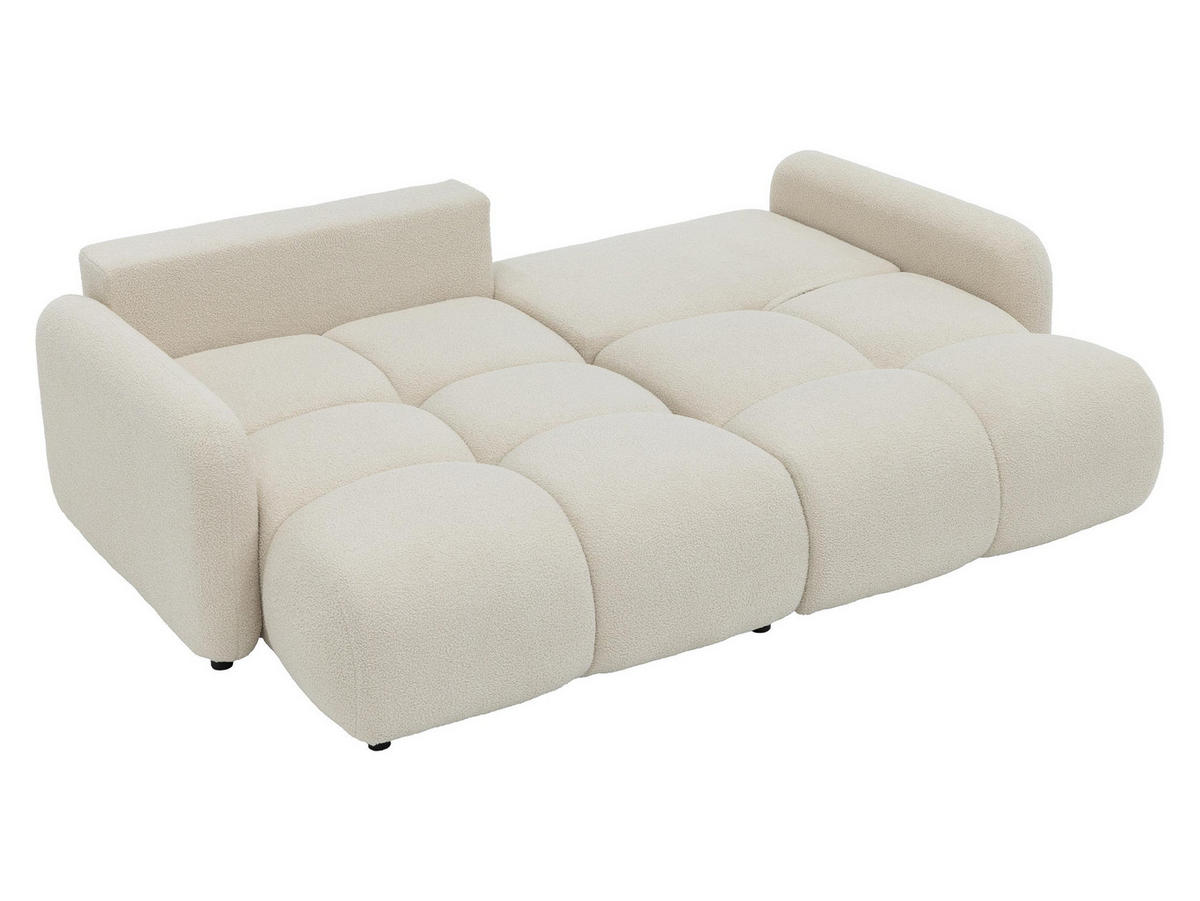 ECKSOFA Sandy - Schwarz/Naturfarben, Holz/Kunststoff (238/165cm) - MIRJAN24