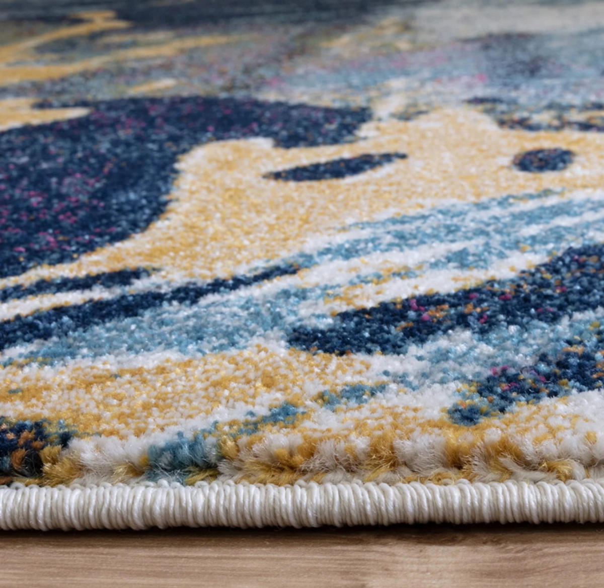 TEPPICH modern Flachgewebe AURAL Mehrfarbig 120 x 170 cm - Multicolor, Textil (120/170cm) - Novatrend